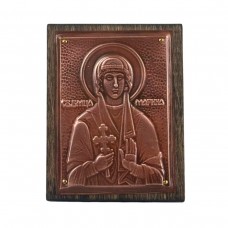 МЕДНА ИКОНА ЗА ЗАЩИТА СВЕТА МАРИНА